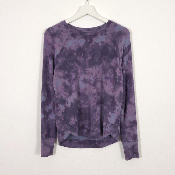Athleta Purple Pullover Sweatshirt - Picture 1 of 9